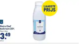 Makro Metro Chef kookroom 20% aanbieding