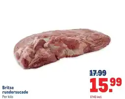 Makro Britse rundersucade aanbieding