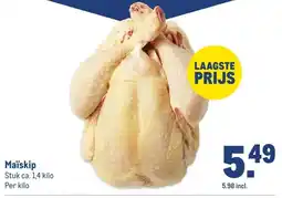 Makro Maïskip aanbieding