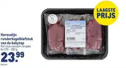 Makro Horecalijn runderkogelbiefstuk van de babytop aanbieding