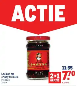Makro Lao Gan Ma crispy chili olie aanbieding