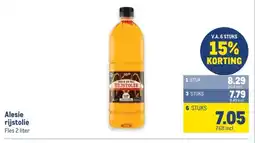 Makro Alesie rijstolie aanbieding