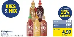 Makro Flying Goose sauzen aanbieding
