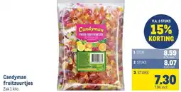 Makro Candyman fruitzuurtjes aanbieding