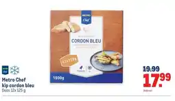 Makro Metro Chef kip cordon bleu aanbieding