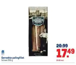 Makro Gerookte palingfilet aanbieding
