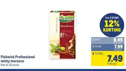 Makro Pickwick Professional minty morocco aanbieding