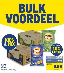 Makro Lay's chips aanbieding