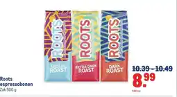 Makro Roots espressobonen aanbieding