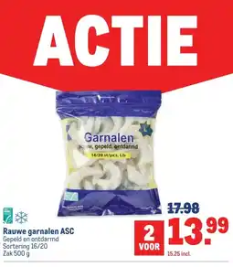 Makro Rauwe garnalen ASC aanbieding
