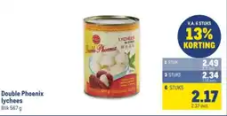Makro Double Phoenix lychees aanbieding