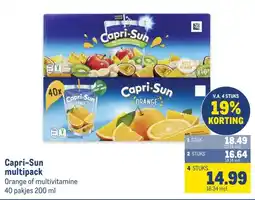 Makro Capri-Sun multipack aanbieding