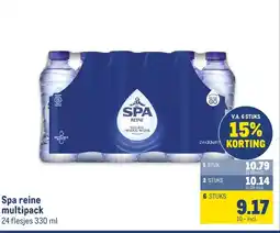 Makro Spa reine multipack aanbieding