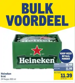 Makro Heineken krat aanbieding
