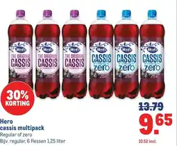 Makro Hero cassis multipack aanbieding