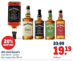 Makro Alle Jack Daniel's aanbieding