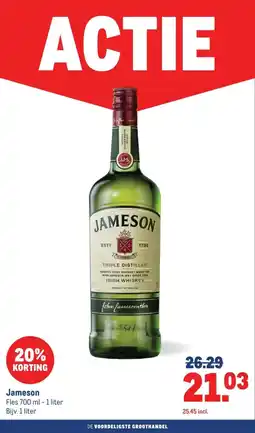 Makro Jameson aanbieding