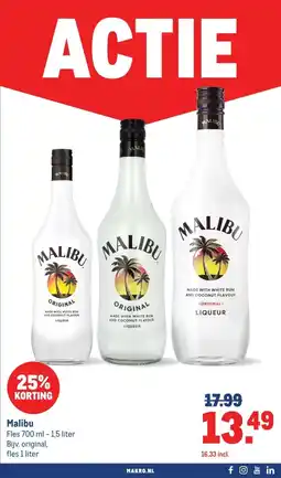Makro Malibu aanbieding