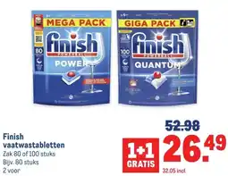 Makro Finish vaatwastabletten aanbieding