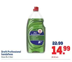 Makro Dreft Professional handafwas aanbieding