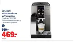 Makro De'Longhi volautomatische koffiemachine aanbieding