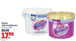 Makro Vanish vlekverwijderaar aanbieding