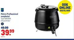 Makro Metro Professional soepketel aanbieding