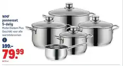 Makro WMF pannenset 5-delig aanbieding