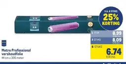Makro Metro Professional vershoudfolie aanbieding