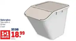 Makro Opbergbox aanbieding