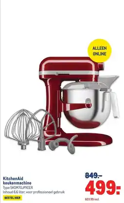 Makro KitchenAid keukenmachine aanbieding