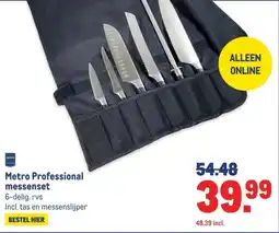 Makro Metro Professional messenset aanbieding