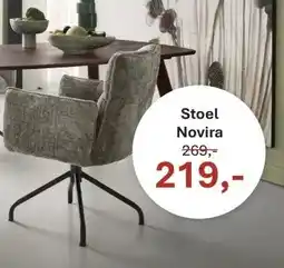 INHOUSE Stoel Novira aanbieding