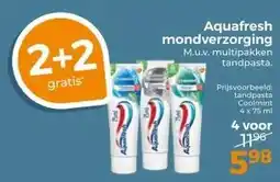 Trekpleister Aquafresh mondverzorging aanbieding
