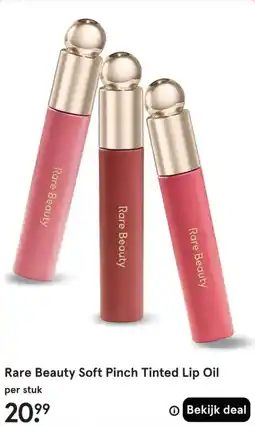 Etos Rare Beauty Soft Pinch Tinted Lip Oil aanbieding