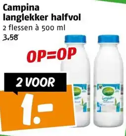 Poiesz Campina langlekker halfvol aanbieding