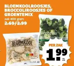 CoopCompact BLOEMKOOLROOSJES, BROCCOLIROOSJES OF GROENTEMIX aanbieding