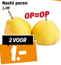 Poiesz Nashi peren aanbieding