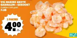 CoopCompact VIS MARINE GROTE GARNALEN-GEKOOKT aanbieding