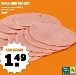 CoopCompact BERLINER WORST aanbieding