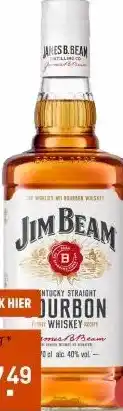 Gall & Gall Jim Beam White 70CL aanbieding