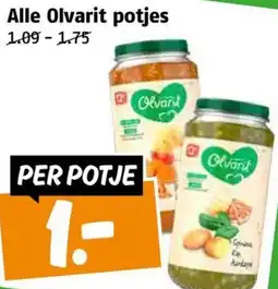 Poiesz Alle Olvarit potjes aanbieding