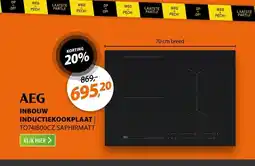 Expert AEG TO74IB00CZ SaphirMatt aanbieding