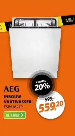 Expert AEG FSB53627P aanbieding