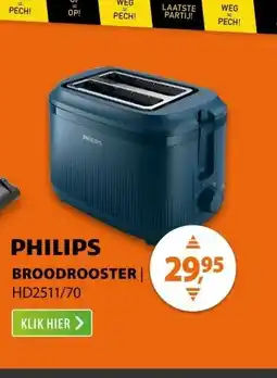 Expert Philips HD2511/70 Blauw aanbieding
