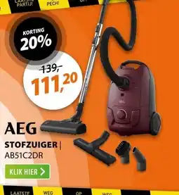 Expert AEG 5000 Clean AB51C2DR Parket Donkerrood aanbieding