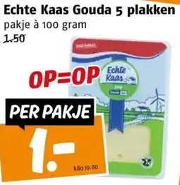 Poiesz Echte Kaas Gouda aanbieding