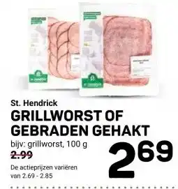 Ekoplaza GRILLWORST OF GEBRADEN GEHAKT aanbieding
