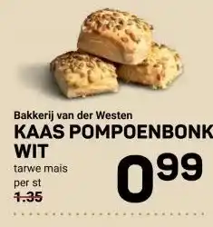 Ekoplaza KAAS POMPOENBONK WIT aanbieding