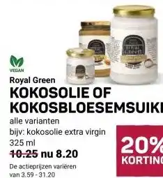 Ekoplaza KOKOSOLIE OF KOKOSBLOESEMSUIKER aanbieding